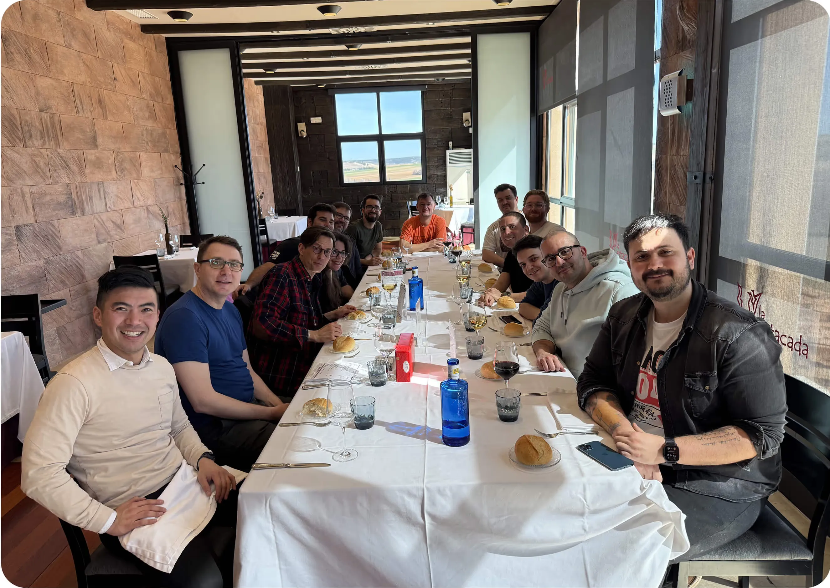Cakewalk team dinner